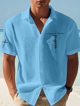 Men's Faith Print Waffle Shirt