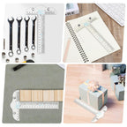6" Clear Acrylic T Square Ruler, Drafting Tools T Square, Inches and Metric for Crafting, Drafting and General Layout Work, Art Framing, Scrapbookin,g Crafting