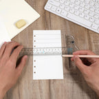 6" Clear Acrylic T Square Ruler, Drafting Tools T Square, Inches and Metric for Crafting, Drafting and General Layout Work, Art Framing, Scrapbookin,g Crafting
