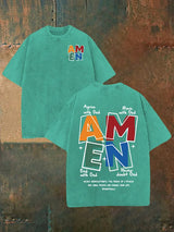 Unisex  AMEN  Washable T-shirt