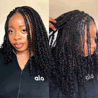 QVR Natural Black Afro kinky Bulk Hair Extensions For Braiding Dreadlock Human Hair