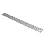 12 Inch Stainless Steel Metal Ruler with Cork Backing, Non-Slip Rulers with Inches and Metric, for School Office Engineering Drafting Tools