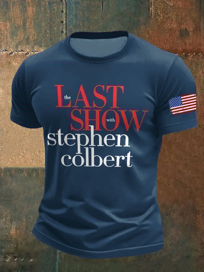 🔥Buy 3 Get 15% Off🔥Men's Retro Last Show Print T-Shirt