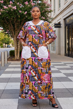 Amara Mosaic Kaftan