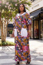 Amara Mosaic Kaftan
