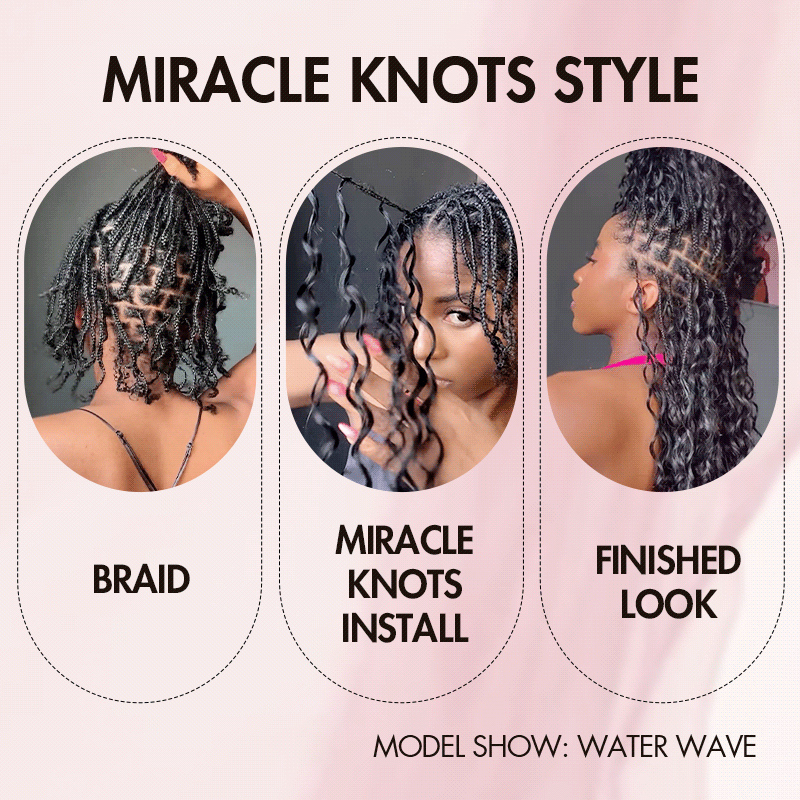 QVR Ombre #T1B/30/27 Water Wave Machine Made Feather Crochet Human Hair Extensions