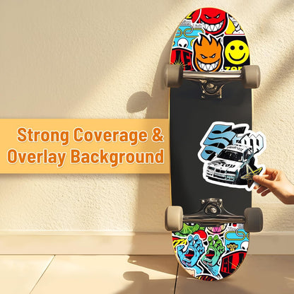 Sublimation Sticker Paper-10 Pcs Glossy White Waterproof Sublimation Stickers 8.5x11 inch for Sublimation Inkjet Printer and Ink，White Sublimation Vinyl Sticker Paper