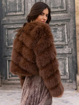 Foxy Faux Fur Jacket