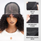 QVR Burmese Curly 5X5 Lace Closure Wig Wear To Go 4Pre Design Virgin Human Hair Wigs