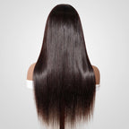 QVR Straight V Part Wig Virgin Remy Human Hair Soft Silky Straight Wigs Human Hair Wig