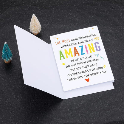 Thank You Cards Gifts for Women Men Girls Boys Stocking Stuffers for College Boys Guys Women Men College Dorm Room Essentials for Girls Thank You Cards with Envelopes for Teacher Coworker Him Her