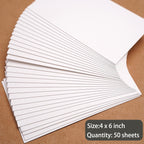 3x5 Cardstock Paper,100 Sheets 3x5 Index Cards 250gsm/92 lb Blank Heavy White Card Stock Paper for DIY Projects,Postcards, Invitations, and Crafts