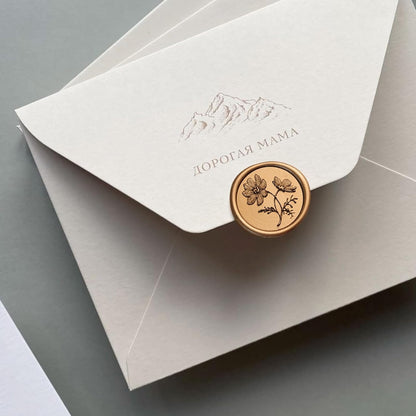 Wax Seal Stickers-Floral Wedding Invitation Envelope Seal Stickers,30 Pcs Self-Adhesive Antique Gold Sticker, Perfect for Wedding Invitation Cards, Envelopes Cards, Gift Wrapping,Party Menu Decor