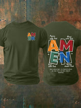 Men's AMEN Print T-Shirt