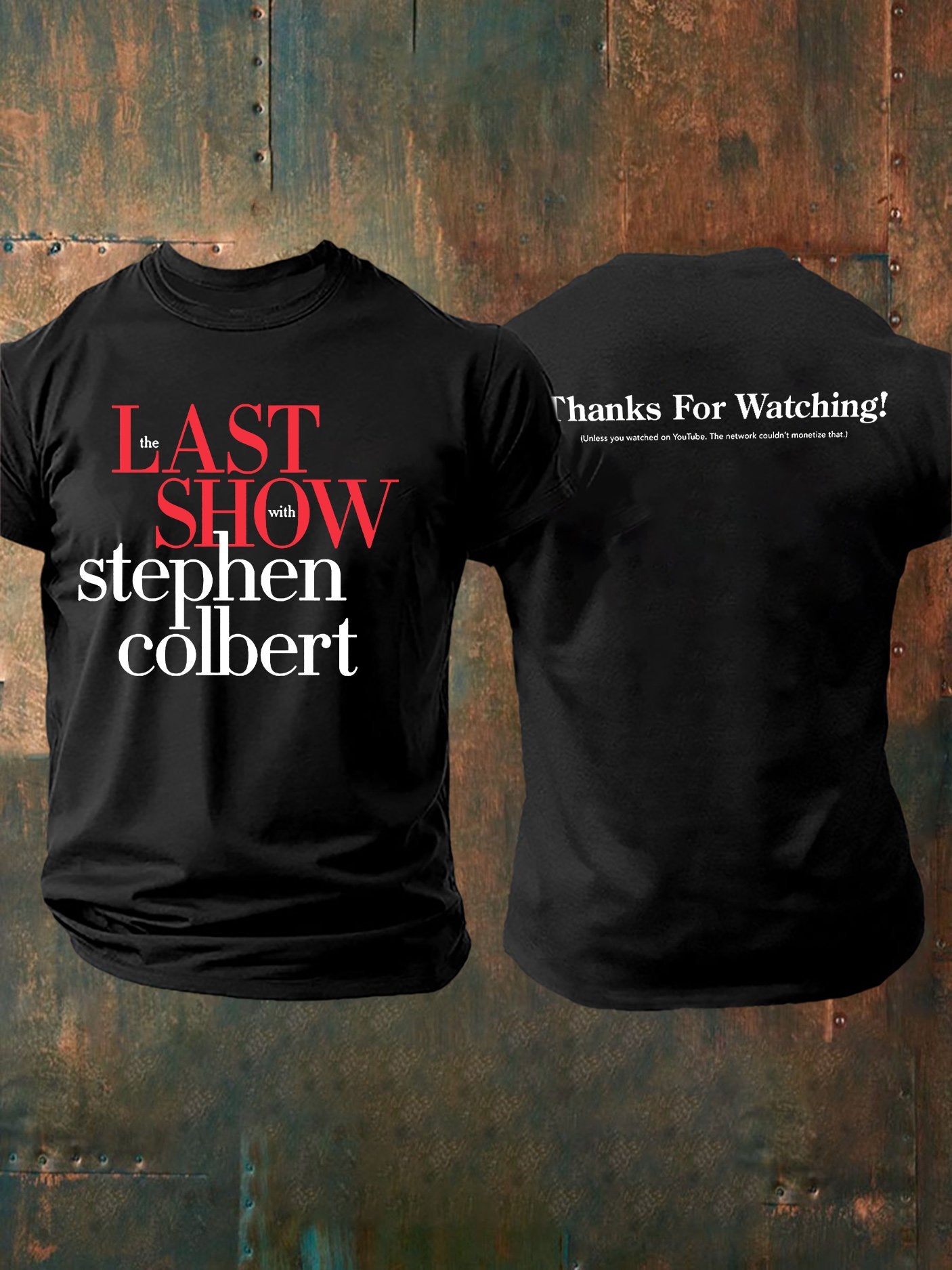 🔥Buy 3 Get 15% Off🔥Men's Retro Last Show Print T-Shirt