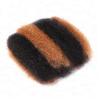 QVR #P4/30/27 Color Afro Kinky Bulk Human Hair For Braiding Dreadlock Hair