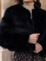 Foxy Faux Fur Jacket