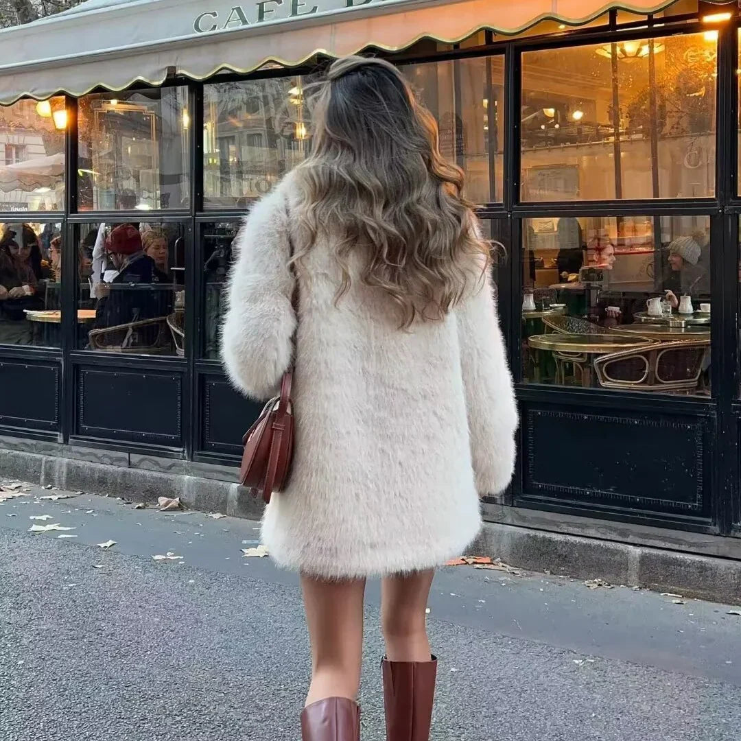 MARINA | Manteau Fourrure Tendance
