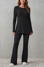 Elisianne – Ribbed elegance – Knit lounge set