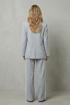 Elvaris – Sporty tailored contrast – Two piece set
