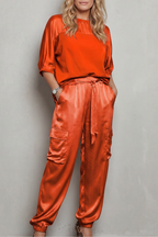 Finley – Silky Cargo - Lounge Set