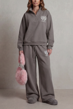 Florevée – Embroidered crest – Zip lounge set