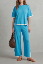 Jeah – Chic Contrast Trim – Lounge Set