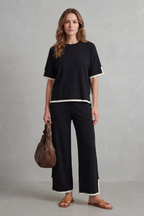 Jeah – Chic Contrast Trim – Lounge Set