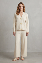 Livia – Gold button detail – Buttoned lounge set