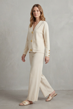 Livia – Gold button detail – Buttoned lounge set