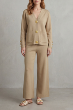Livia – Gold button detail – Buttoned lounge set