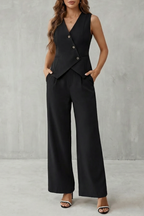 Miralune – Tailored minimal elegance – Vest set