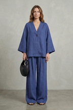 Morvella – Relaxed wrap silhouette – Two piece set