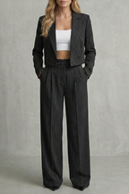 Stravelle – Tailored striped elegance – Two piece set