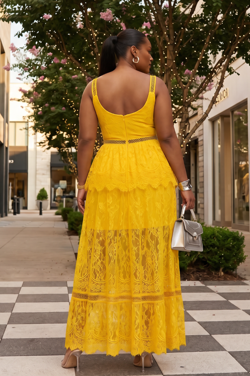 Lacey Chantilly Dress