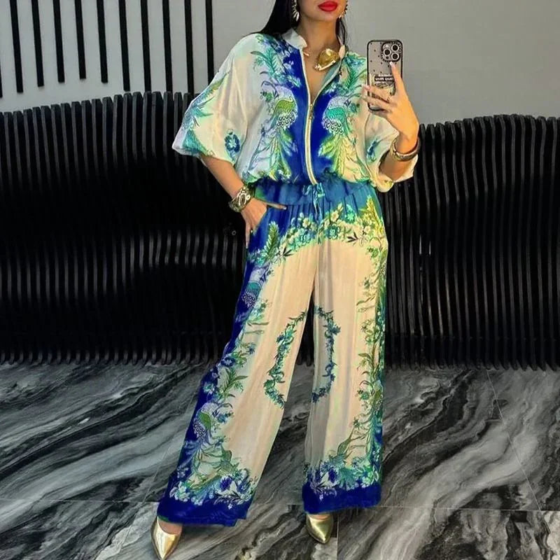 Satin Sport Fabric Suit