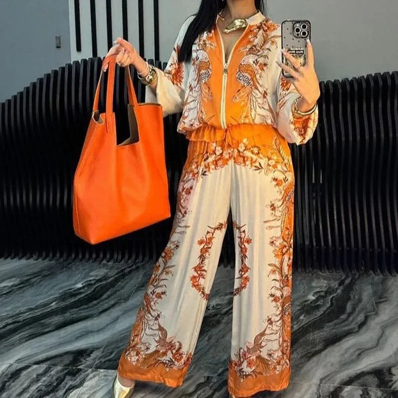 Satin Sport Fabric Suit