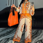 Satin Sport Fabric Suit