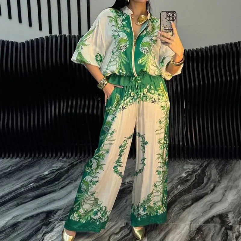 Satin Sport Fabric Suit