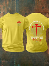 Men's  You Are Complete In Christ Christian  T-Shirt