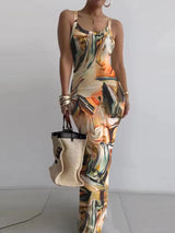 Women's Random Print Bodycon Dress