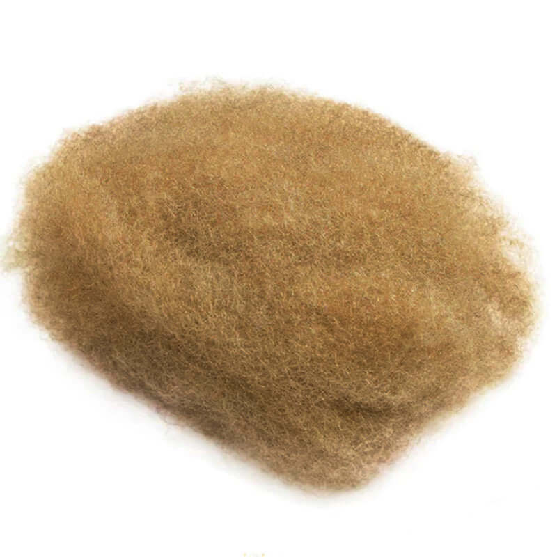 QVR Honey Blonde Color Afro kinky Bulk Hair Extensions For Braiding Dreadlock Human Hair