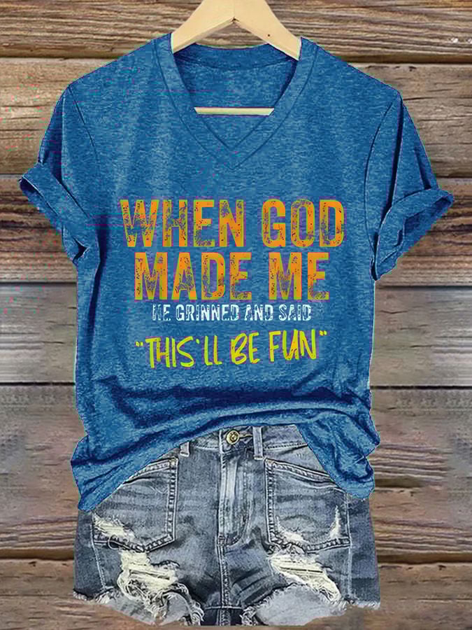 Women'S Casual Faith Short Sleeve T-Shirt