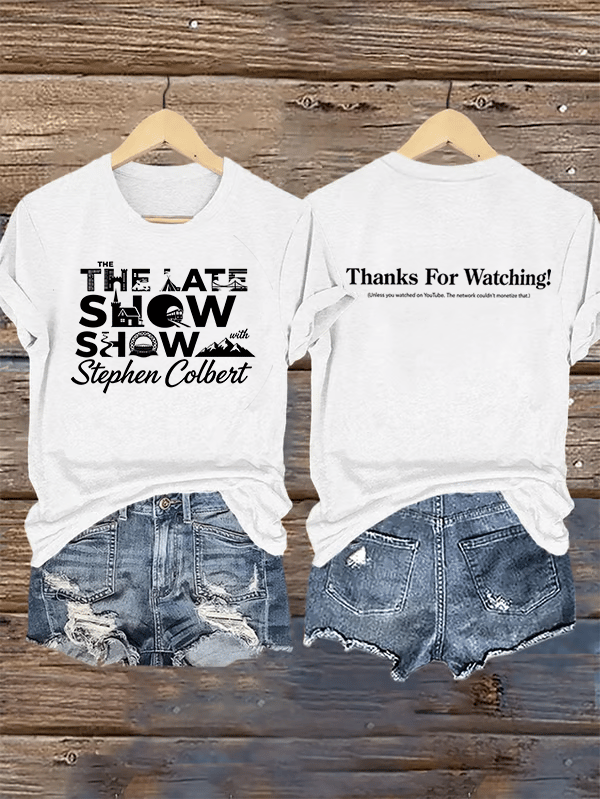 🔥Buy 3 Get 15% Off🔥Women's Retro Last Show Tree Print T-Shirt