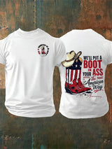 Men's WE'LL PUT A BOOT Print T-Shirt