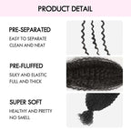 QVR Spring Twist Hair Honey Blonde #27 Color Type 3C 4A Hair Extensions