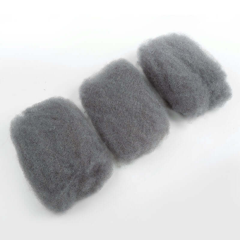 QVR Brazilian Grey Color Remy Hair Afro kinky Bulk Human Hair For Braiding Dreadlock Hair