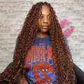 QVR Boho Braids Burmese Curly Hair Bulk For Braids Chocolate Brown Human Hair Extensions