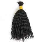 QVR Kinky Curly Bulk Hair Extensions for Boho Knotless Braiding