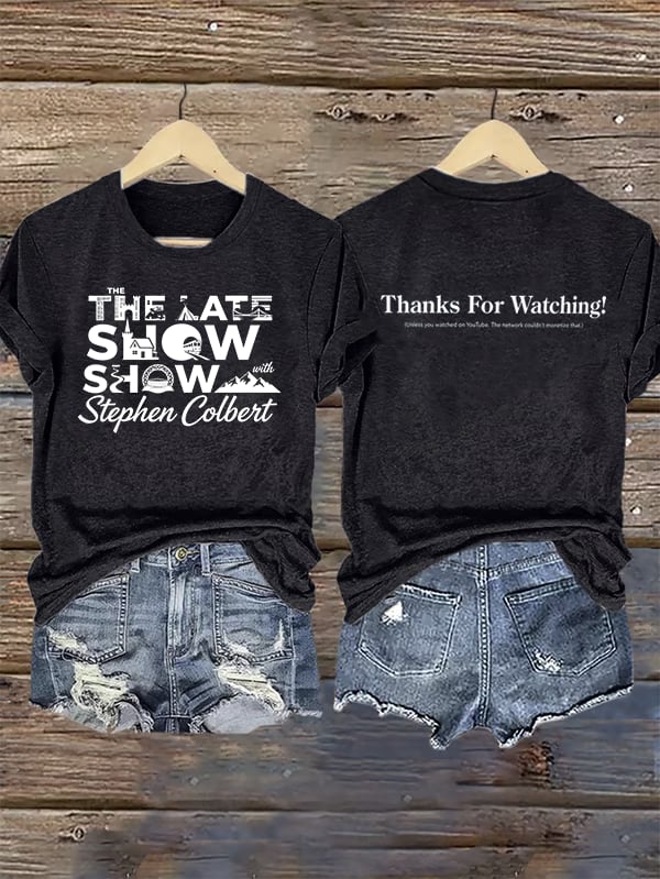 🔥Buy 3 Get 15% Off🔥Women's Retro Last Show Tree Print T-Shirt